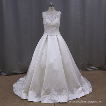 2016 satin Brautkleider Dressing